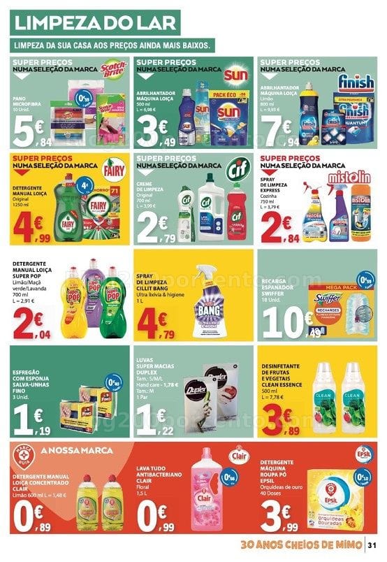 Antevisão Folheto E-LECLERC Promoções de 13 a 19 agosto